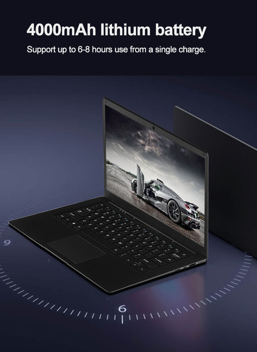 Topjoy Tablet Computer 14.1 Inch Notebook Computer 4+64GB Gaming Laptop Netbooks Computer Hardware Notebook