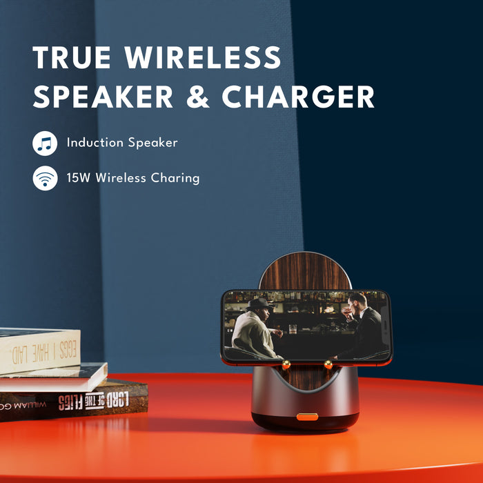 Induction Speaker & 15W Wireless Charger