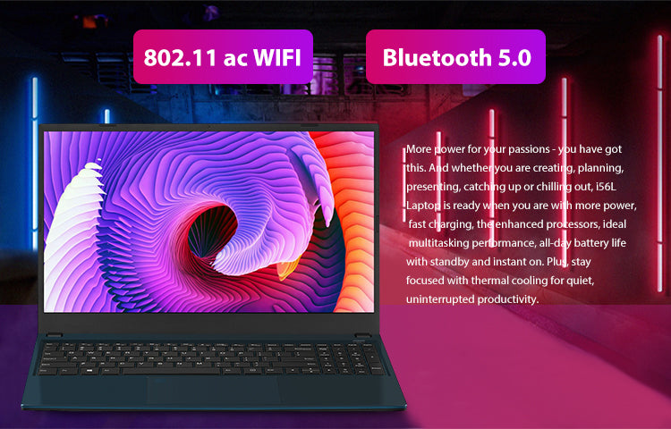 Topjoy 15.6 Inch Corei7 10th Gen Laptop Notebook Win 10 Ram 8gb Ddr4 Labtop