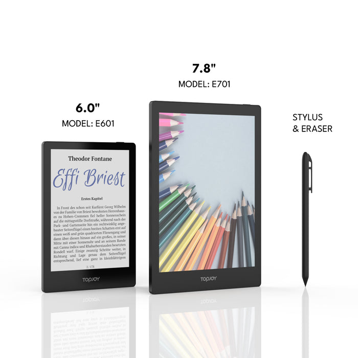 TopJoy Butterfly:Pocket-Sized True Color DES Screen E-Reader